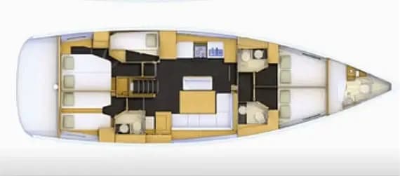 Jeanneau 54 in Seget Donji / Marina Baotić - Photo 2