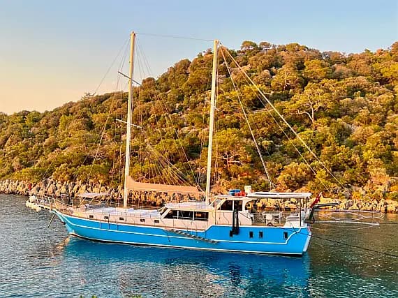 Gulet in Fethiye port - image 1