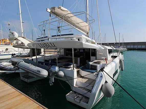 Dufour Catamaran 48 in Sardinia / Olbia / Marina Golfo Cugnana - image 1