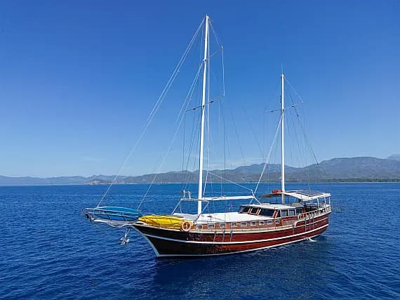 Gulet in Fethiye port - image 1